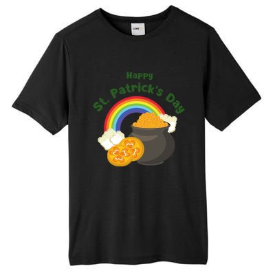 Happy St. Patrick's Day Funny Saint Patrick Irish Girl Boy Tall Fusion ChromaSoft Performance T-Shirt