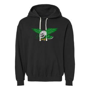 Heavy Slime P.H.I.L.L.Y Eagle Skull Garment-Dyed Fleece Hoodie