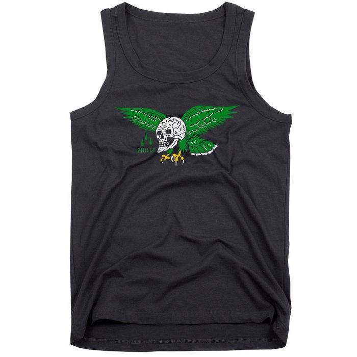 Heavy Slime P.H.I.L.L.Y Eagle Skull Tank Top