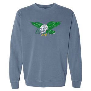 Heavy Slime P.H.I.L.L.Y Eagle Skull Garment-Dyed Sweatshirt