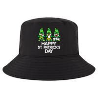 Happy St Patricks Day, St Paddys Day, Funny St Pattys Day Gnomes Cool Comfort Performance Bucket Hat
