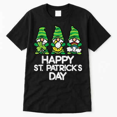 Happy St Patricks Day, St Paddys Day, Funny St Pattys Day Gnomes Tall T-Shirt