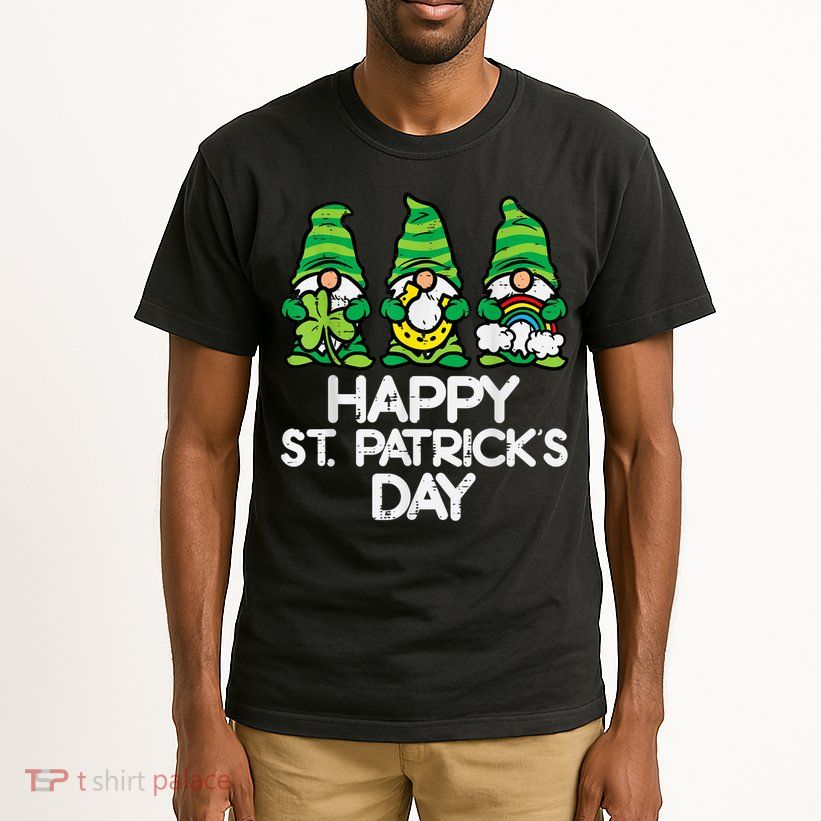 Happy St Patricks Day, St Paddys Day, Funny St Pattys Day Gnomes Tall T-Shirt