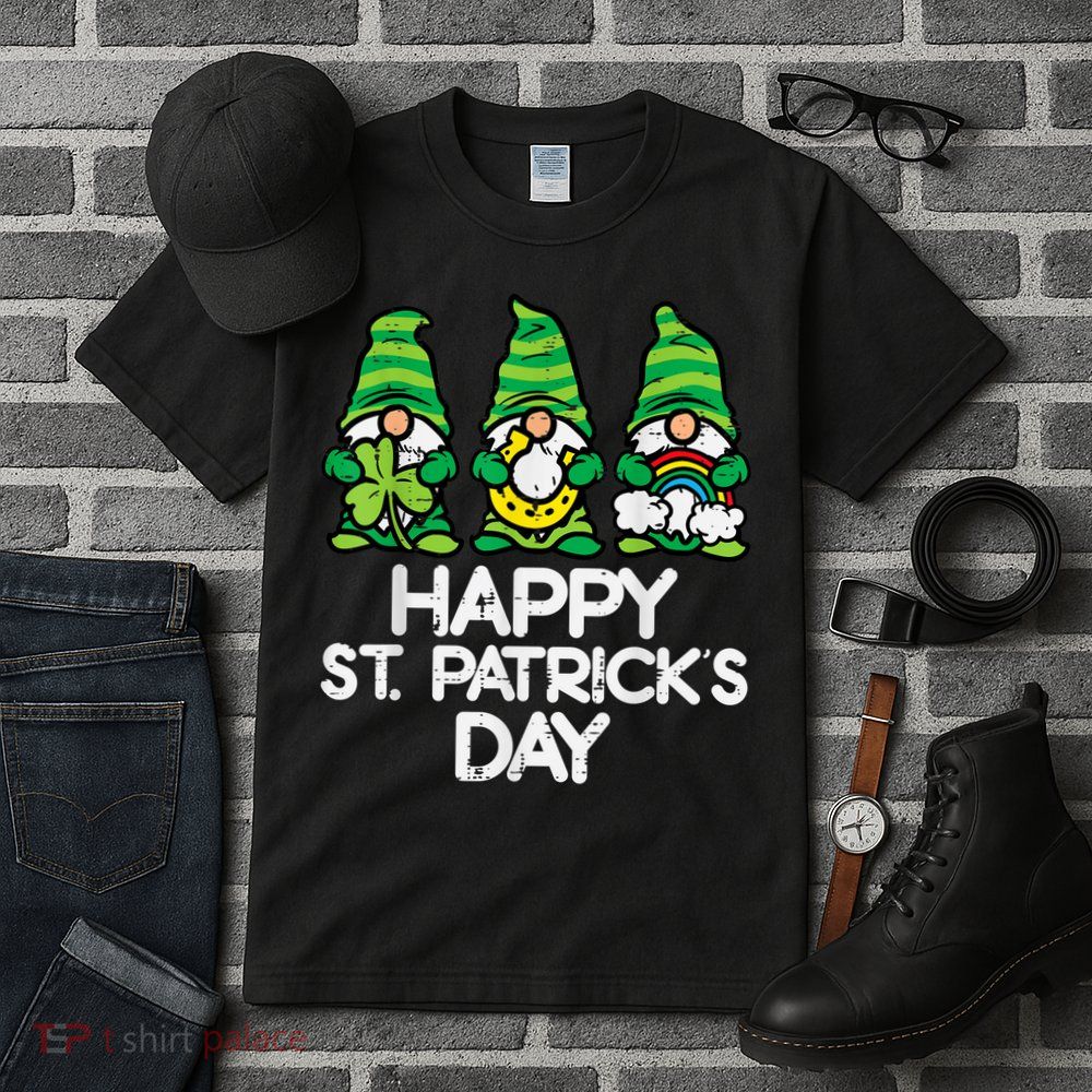 Happy St Patricks Day, St Paddys Day, Funny St Pattys Day Gnomes Tall T-Shirt