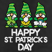 Happy St Patricks Day, St Paddys Day, Funny St Pattys Day Gnomes Adult Drive Performance Visor