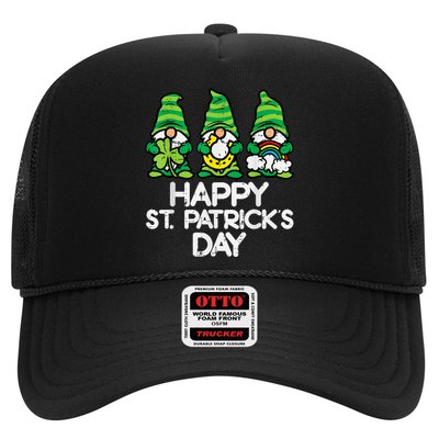 Happy St Patricks Day, St Paddys Day, Funny St Pattys Day Gnomes Trucker Hat