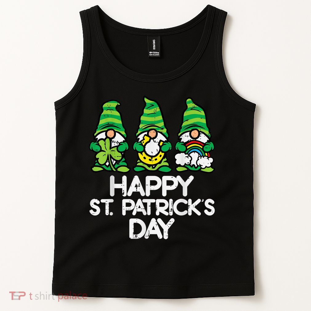 Happy St Patricks Day, St Paddys Day, Funny St Pattys Day Gnomes Tank Top