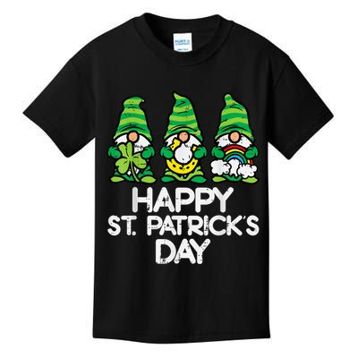 Happy St Patricks Day, St Paddys Day, Funny St Pattys Day Gnomes Kids T-Shirt