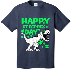 Happy St PaT Rex Dinosaur Saint Patrick's Day T-Shirt