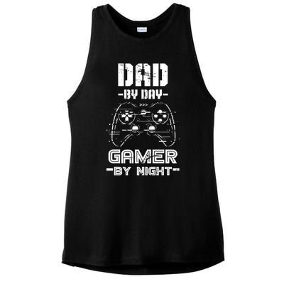 Humorous Sarcastic Punny Daddy Gift Idea King Of Dad Jokes Gift Ladies PosiCharge Tri-Blend Wicking Tank