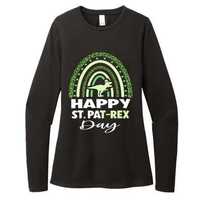 Happy St. Pat Rex Day Dino St PatrickS Day Womens CVC Long Sleeve Shirt