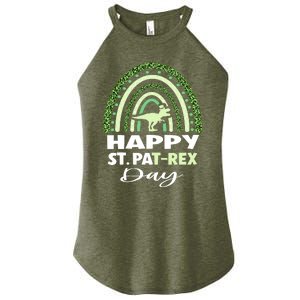 Happy St. Pat Rex Day Dino St PatrickS Day Women's Perfect Tri Rocker Tank