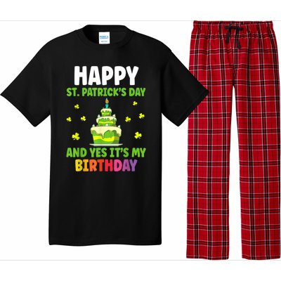 Happy St Patricks Day And Yes Its My Birthday Pajama Set