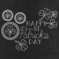 Happy St Patrick's Day Holiday Gift 7 Panel Mesh Trucker Snapback Hat