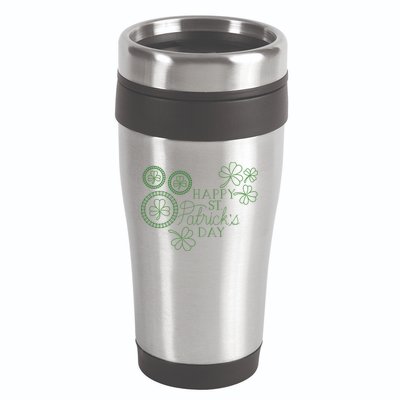 Happy St Patrick's Day Holiday Gift 16oz Travel Tumbler