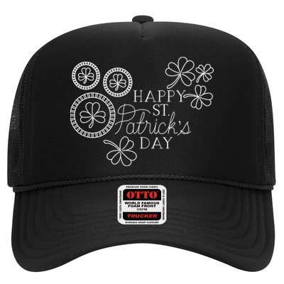 Happy St Patrick's Day Holiday Gift Trucker Hat