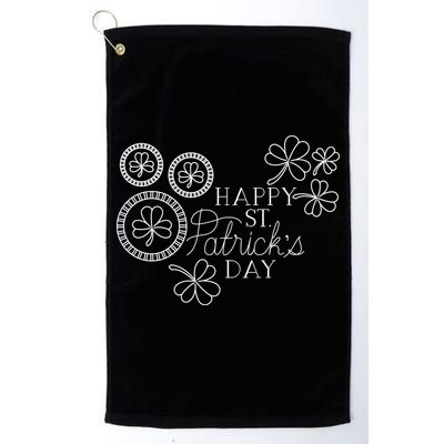 Happy St Patrick's Day Holiday Gift Golf Towel