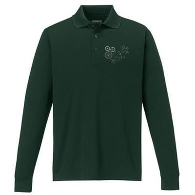 Happy St Patrick's Day Holiday Gift Performance Long Sleeve Polo