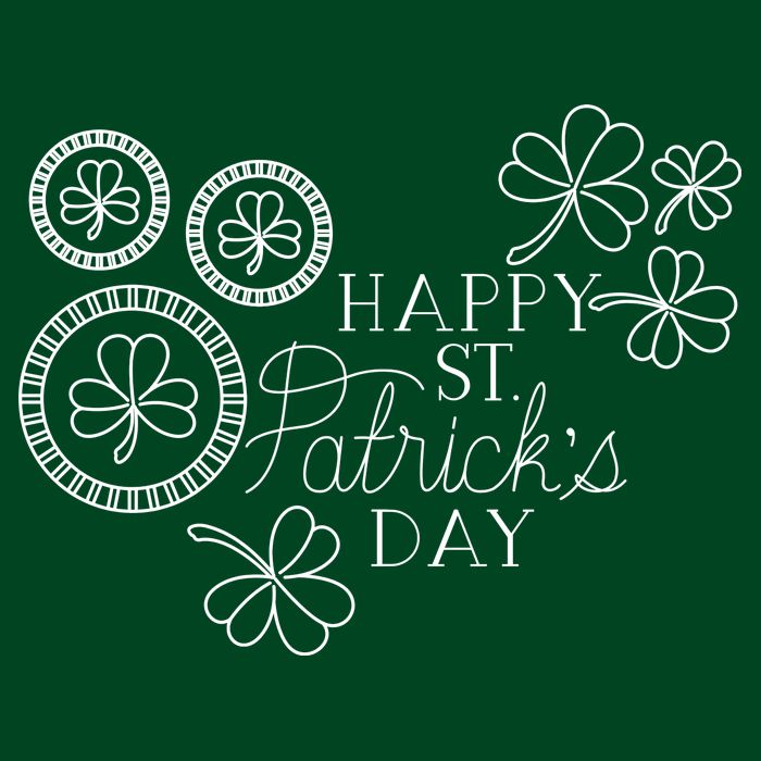 Happy St Patrick's Day Holiday Gift Visor