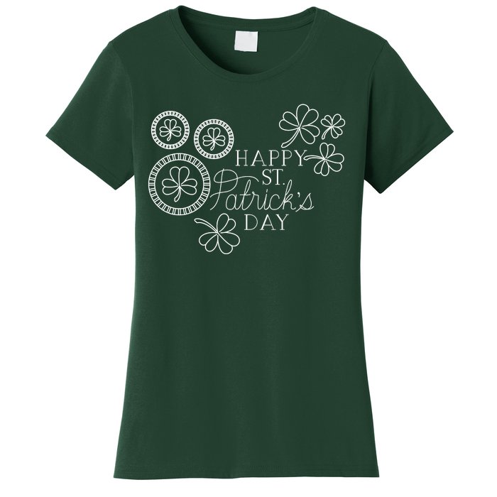 Happy St Patrick's Day Holiday Gift Women's T-Shirt