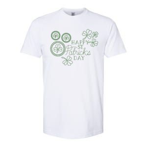 Happy St Patrick's Day Holiday Gift Softstyle CVC T-Shirt