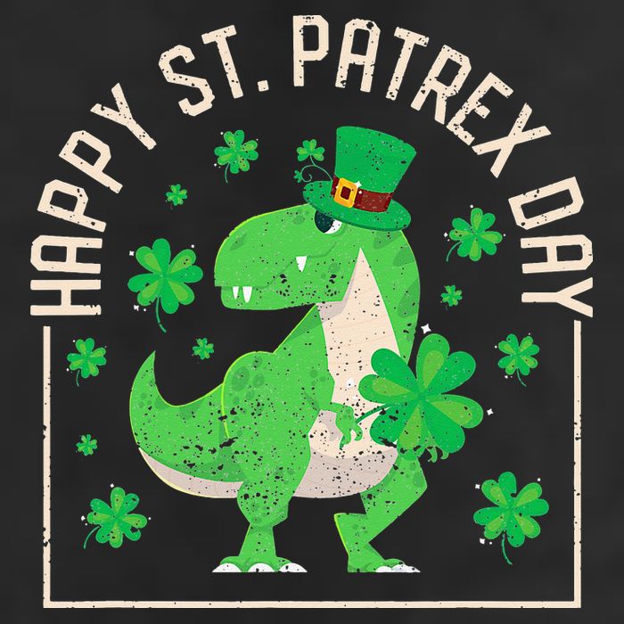 Happy St Patrex Day Funny Irish T-Rex Saint Patricks Dino 15oz Campfire Ceramic Mug