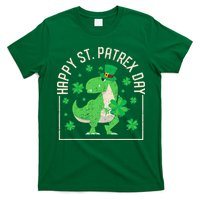 Happy St Patrex Day Funny Irish T-Rex Saint Patricks Dino T-Shirt
