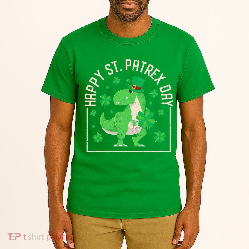 Happy St Patrex Day Funny Irish T-Rex Saint Patricks Dino Tall T-Shirt