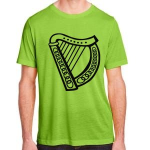 Harp St. Patrick's Day Saint Paddy's Day Patty Adult ChromaSoft Performance T-Shirt