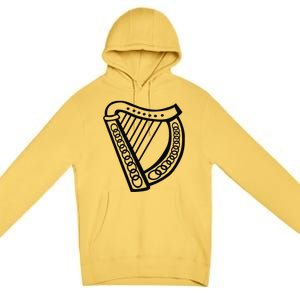 Harp St. Patrick's Day Saint Paddy's Day Patty Premium Pullover Hoodie