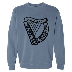 Harp St. Patrick's Day Saint Paddy's Day Patty Garment-Dyed Sweatshirt