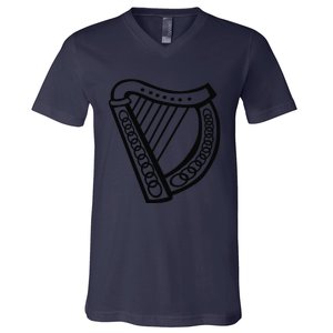 Harp St. Patrick's Day Saint Paddy's Day Patty V-Neck T-Shirt