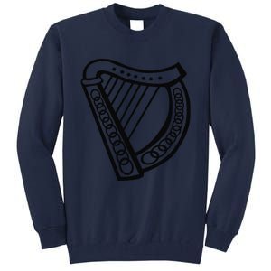 Harp St. Patrick's Day Saint Paddy's Day Patty Tall Sweatshirt