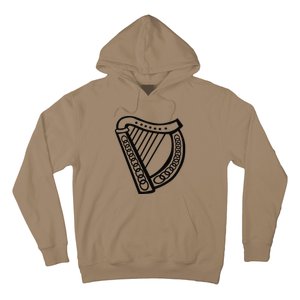 Harp St. Patrick's Day Saint Paddy's Day Patty Hoodie