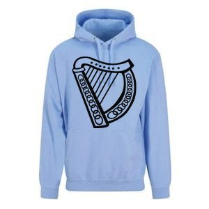 Harp St. Patrick's Day Saint Paddy's Day Patty Unisex Surf Hoodie