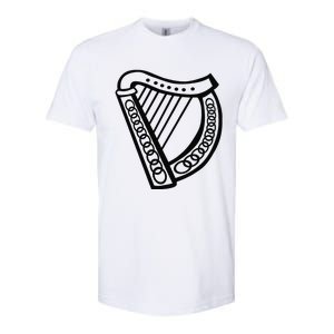 Harp St. Patrick's Day Saint Paddy's Day Patty Softstyle CVC T-Shirt