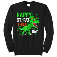 Happy St PatRex Saint Patrick's Day Dinosaurs Sweatshirt