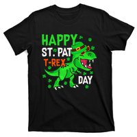 Happy St PatRex Saint Patrick's Day Dinosaurs T-Shirt