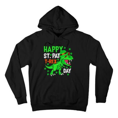 Happy St PatRex Saint Patrick's Day Dinosaurs Tall Hoodie