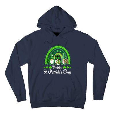 Happy St Patrick's Day Three Gnome Irish Shamrock Leprechaun Tall Hoodie