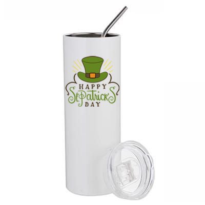 Happy St Patrick Day Stainless Steel Tumbler