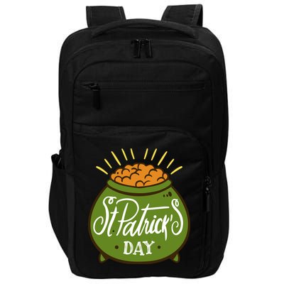 Happy St Patrick Day Impact Tech Backpack