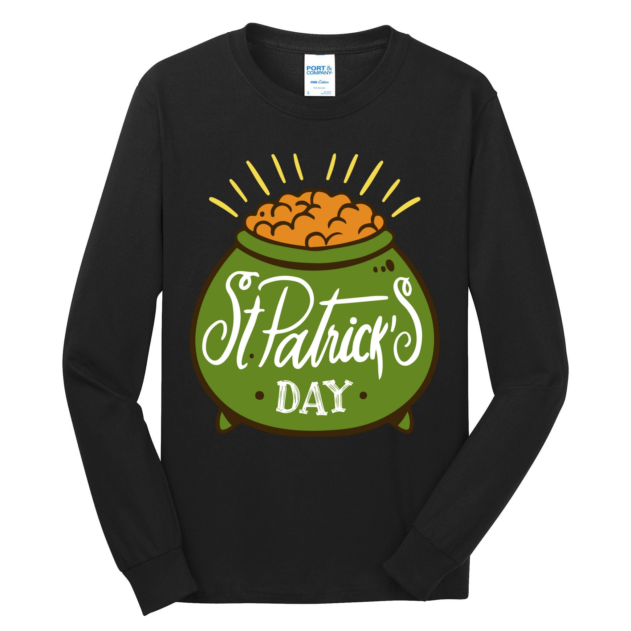 Happy St Patrick Day Tall Long Sleeve T-Shirt