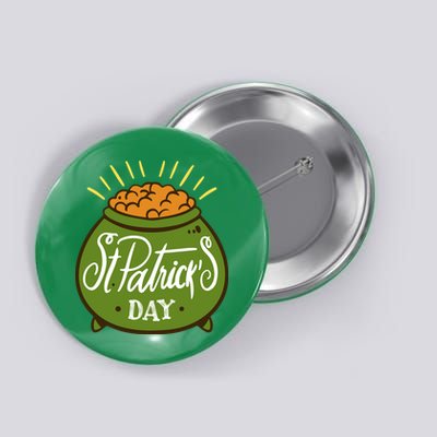 Happy St Patrick Day Button