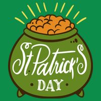 Happy St Patrick Day Button