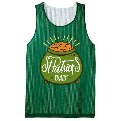 Happy St Patrick Day Mesh Reversible Basketball Jersey Tank