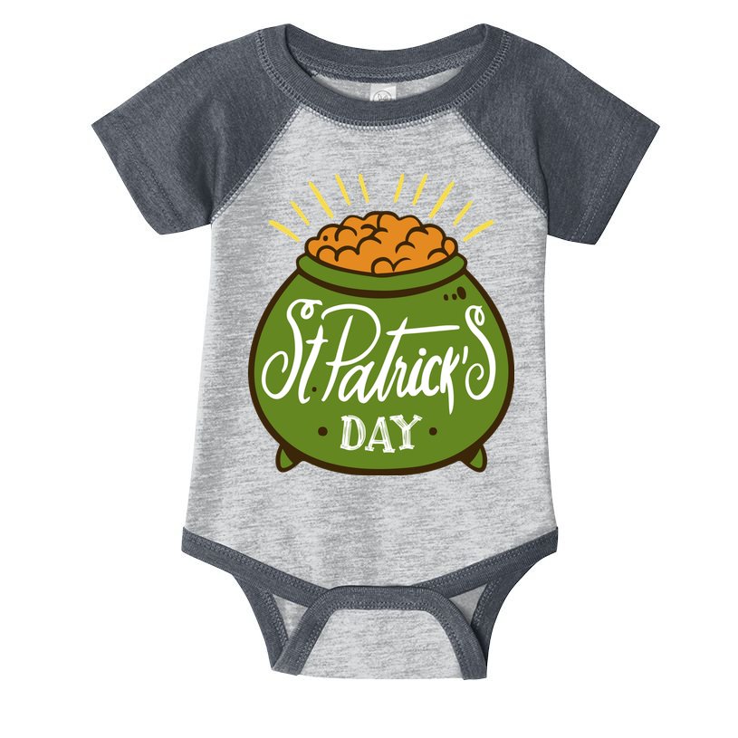 Happy St Patrick Day Infant Baby Jersey Bodysuit