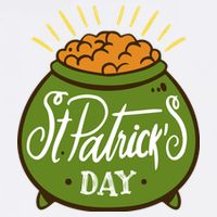 Happy St Patrick Day Garment-Dyed Sweatshirt