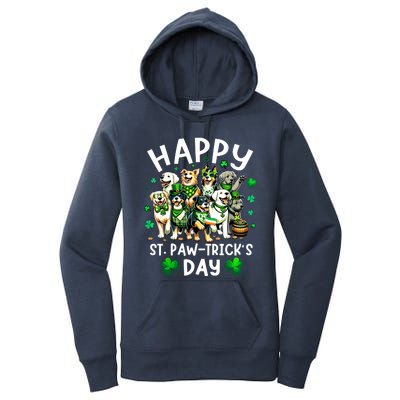 Happy Saint Patricks Day Dog Puppy Lover For Boy Girl Women's Pullover Hoodie