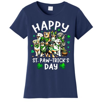 Happy Saint Patricks Day Dog Puppy Lover For Boy Girl Women's T-Shirt